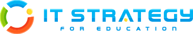 IT Strategy For Education Logo horizontal a color de IT Strategy For Education