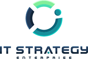 Logo vertical a color de IT Strategy Enterprise